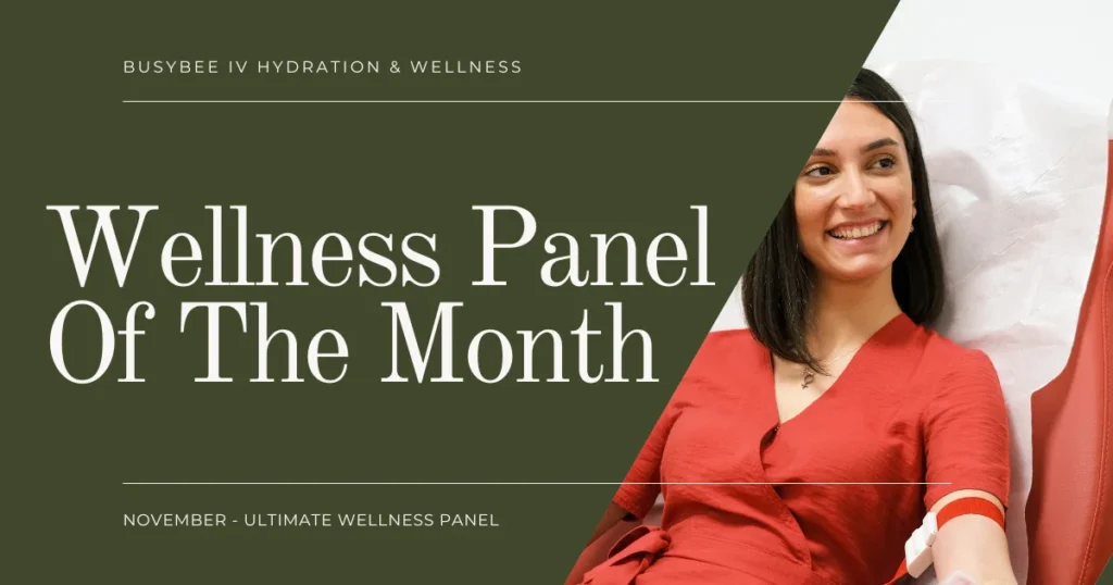 November Wellness Panel Girl Lab Draw